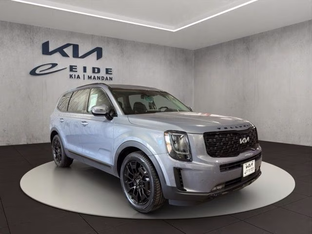2022 Everlasting Silver Kia Telluride SX AWD SUV