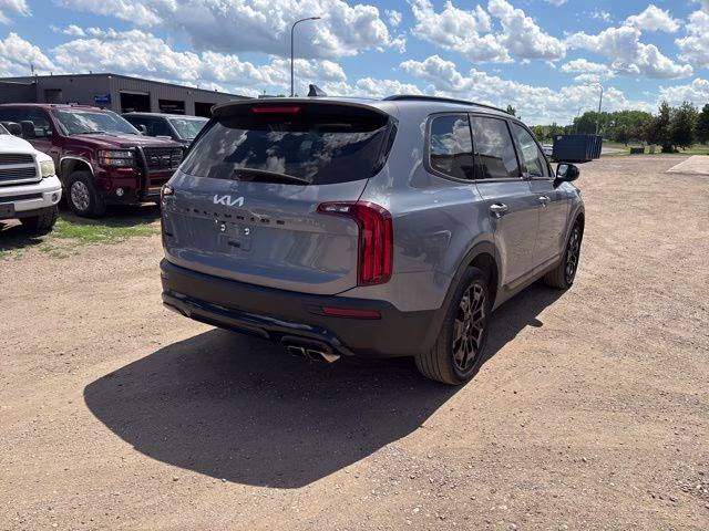 2022 Everlasting Silver Kia Telluride SX AWD SUV