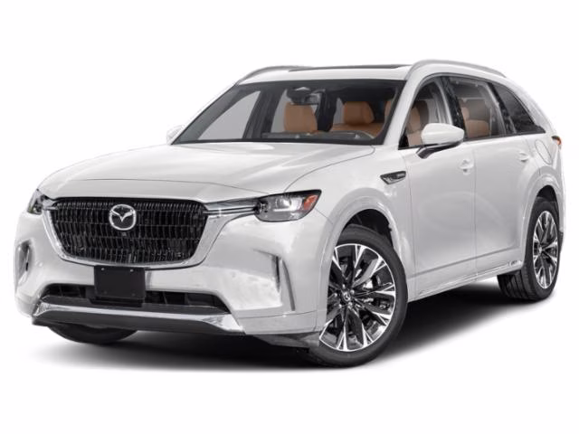 2025 Rhodium White Premium Mazda CX-90 S Premium Plus Package AWD