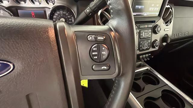 2016 Blue Ford Super Duty F-350 SRW Lariat 4X4 Truck