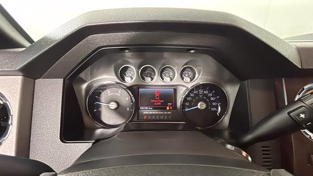 2016 Blue Ford Super Duty F-350 SRW Lariat 4X4 Truck