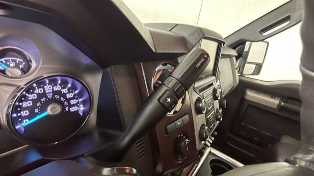 2016 Blue Ford Super Duty F-350 SRW Lariat 4X4 Truck