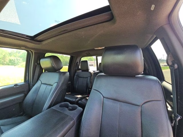 2016 Blue Ford Super Duty F-350 SRW Lariat 4X4 Truck