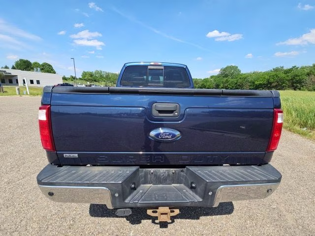 2016 Blue Ford Super Duty F-350 SRW Lariat 4X4 Truck