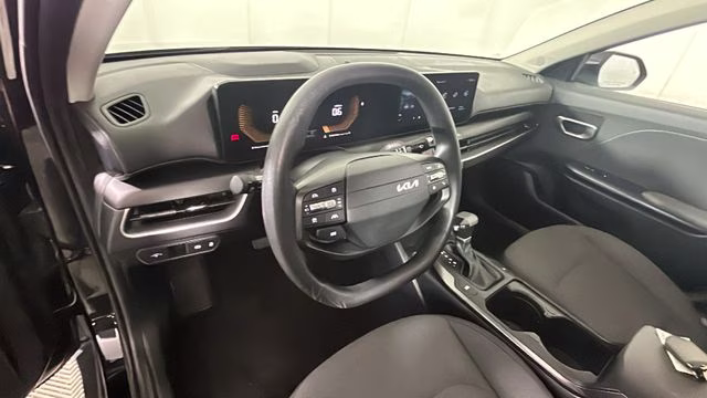 2025 Aurora Black Pearl Kia K4 LXS FWD Sedan