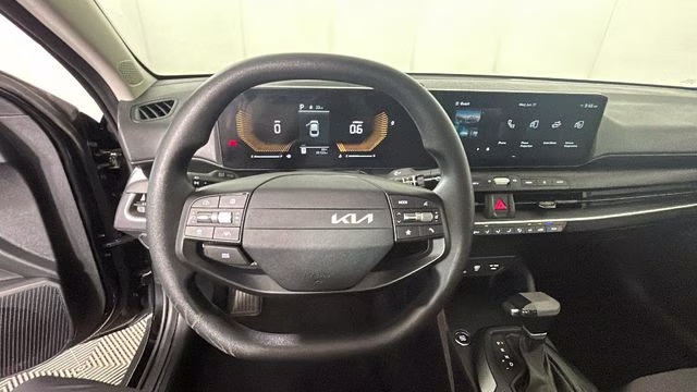 2025 Aurora Black Pearl Kia K4 LXS FWD Sedan