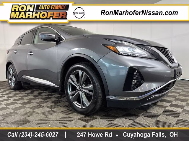 2019 Gun Metallic Nissan Murano Platinum AWD SUV
