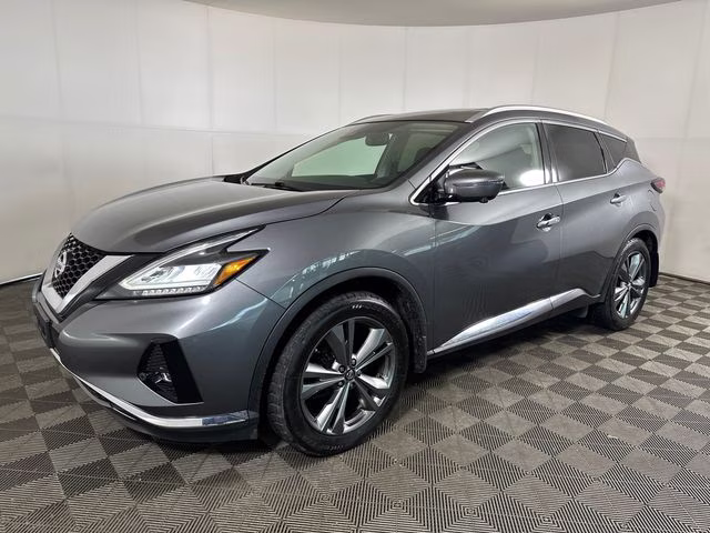 2019 Gun Metallic Nissan Murano Platinum AWD SUV