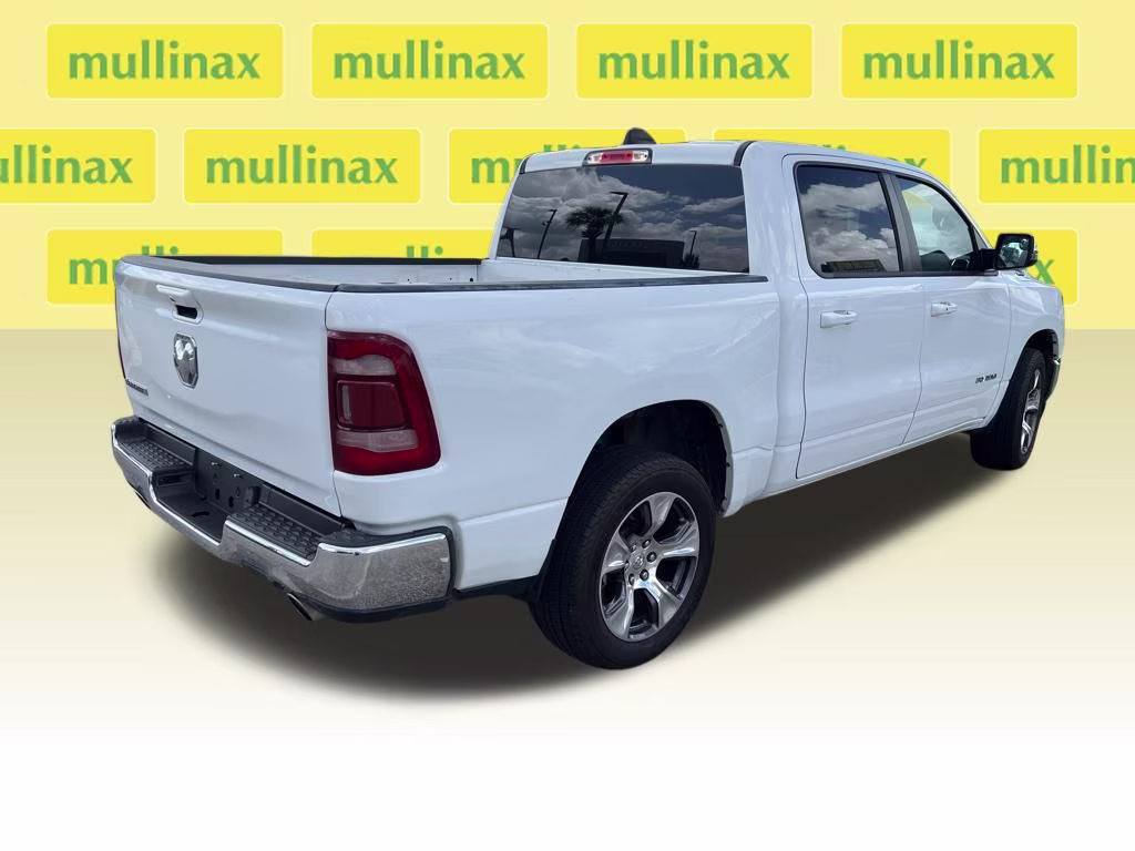 2024 Bright White Clearcoat Ram 1500 Laramie RWD Truck