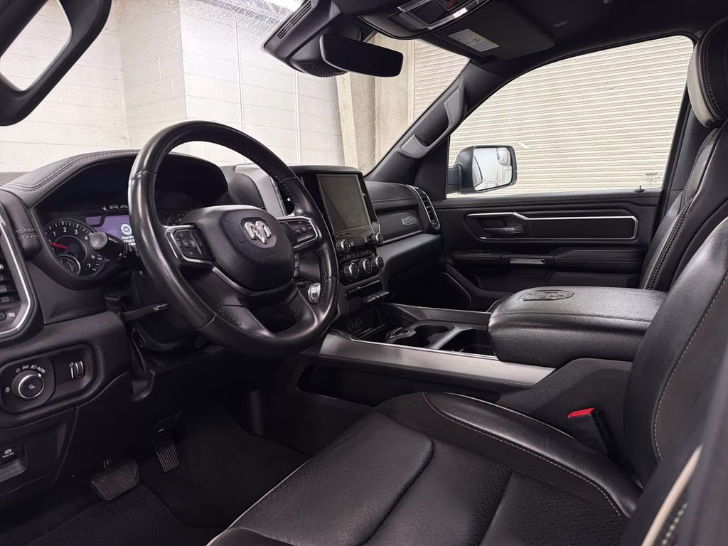 2024 Bright White Clearcoat Ram 1500 Laramie RWD Truck