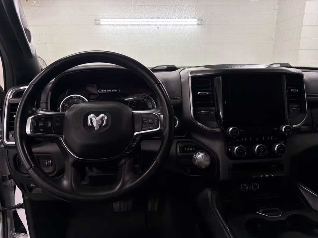 2024 Bright White Clearcoat Ram 1500 Laramie RWD Truck