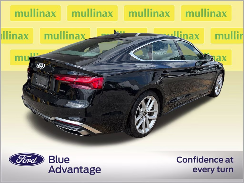 2024 Mythos Black Metallic Audi A5 Sportback 45 S line Premium Plus AWD Hatchback