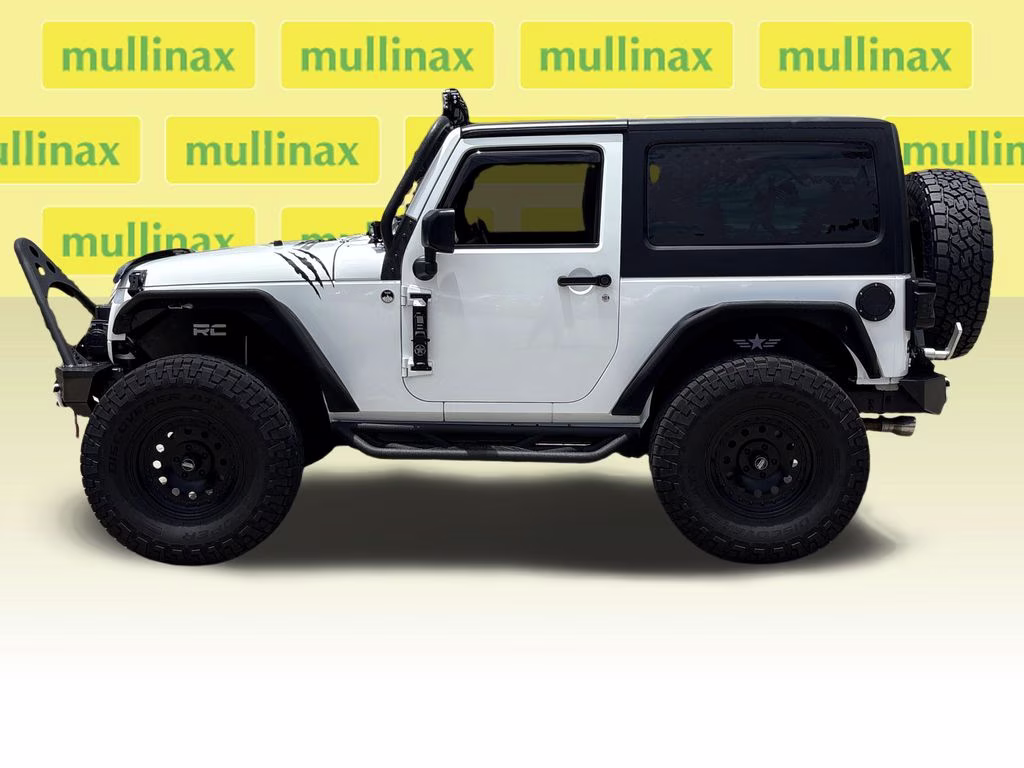 2016 Bright White Clearcoat Jeep Wrangler Black Bear 4X4 SUV