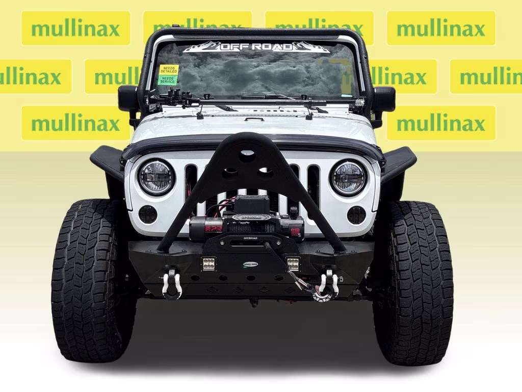 2016 Bright White Clearcoat Jeep Wrangler Black Bear 4X4 SUV
