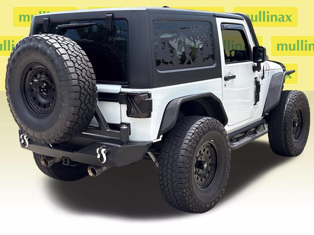 2016 Bright White Clearcoat Jeep Wrangler Black Bear 4X4 SUV