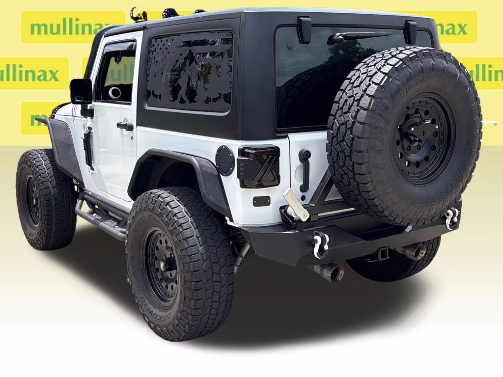 2016 Bright White Clearcoat Jeep Wrangler Black Bear 4X4 SUV