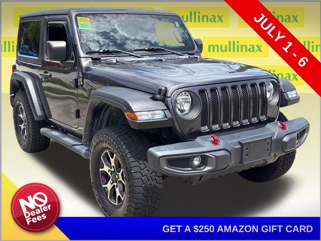 2018 Granite Crystal Metallic Clearcoat Jeep Wrangler Rubicon 4X4 SUV