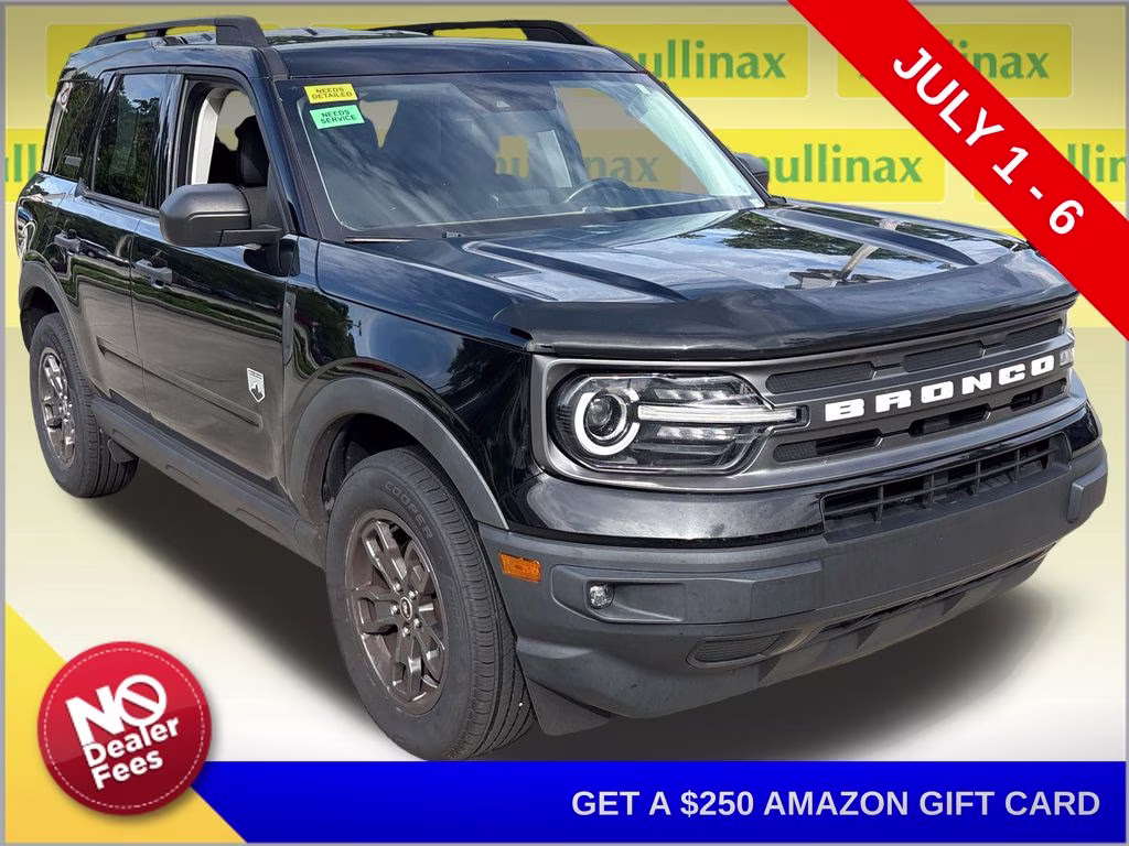 2022 Shadow Black Ford Bronco Sport Big Bend 4X4 SUV