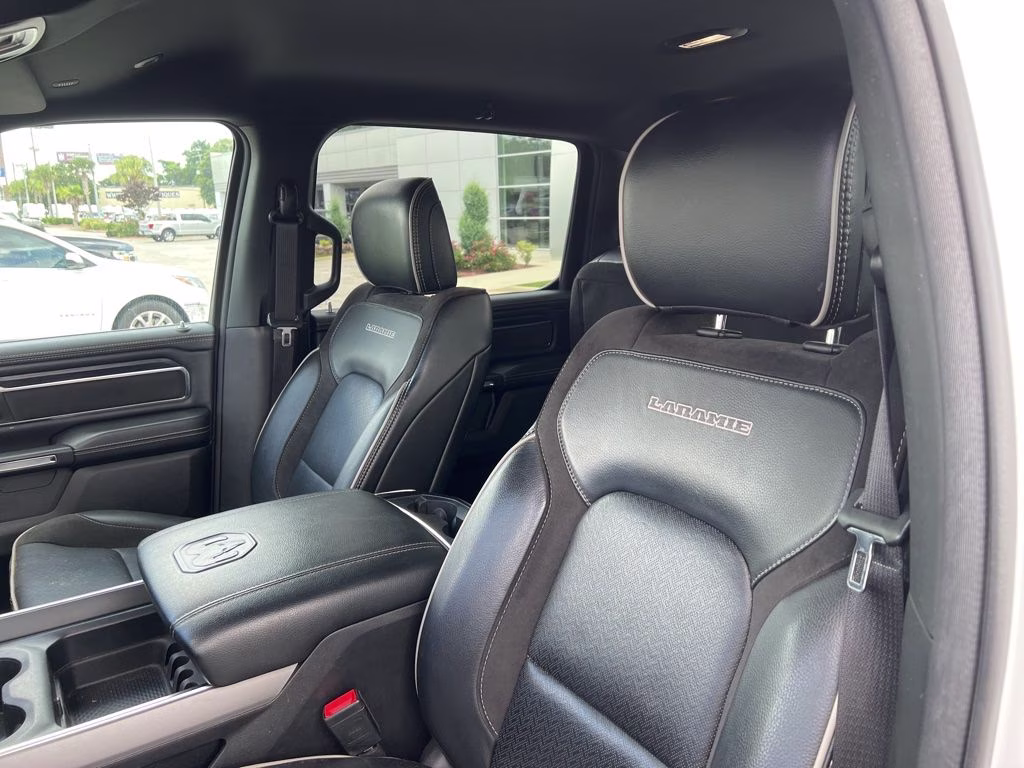 2024 Bright White Clearcoat Ram 1500 Laramie RWD Truck