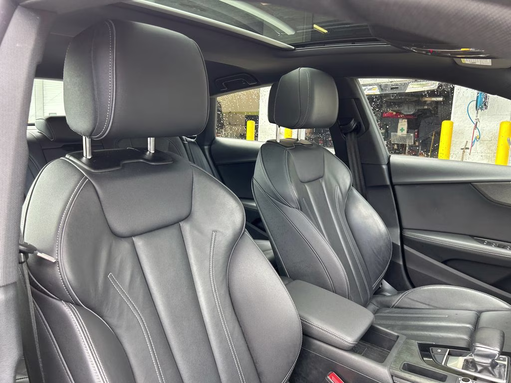 2024 Mythos Black Metallic Audi A5 Sportback 45 S line Premium Plus AWD Hatchback