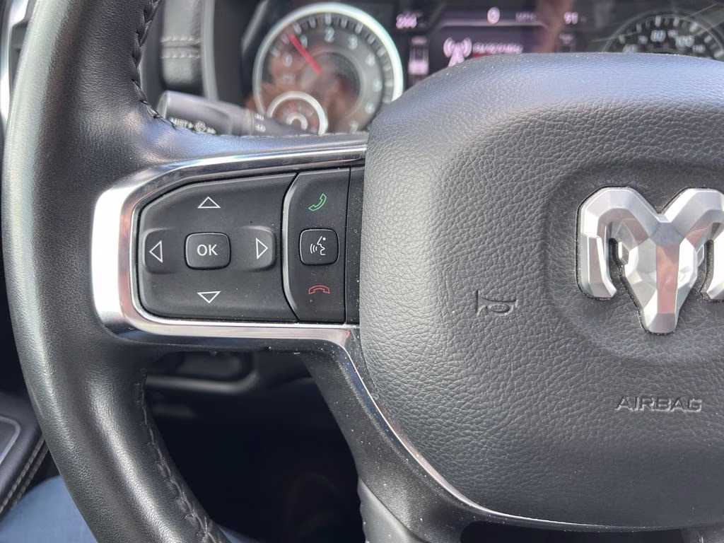 2024 Bright White Clearcoat Ram 1500 Laramie RWD Truck