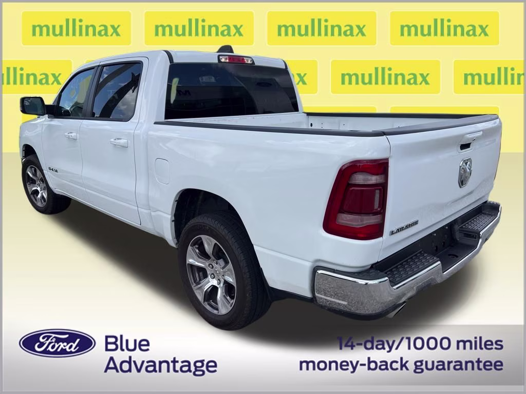2024 Bright White Clearcoat Ram 1500 Laramie RWD Truck