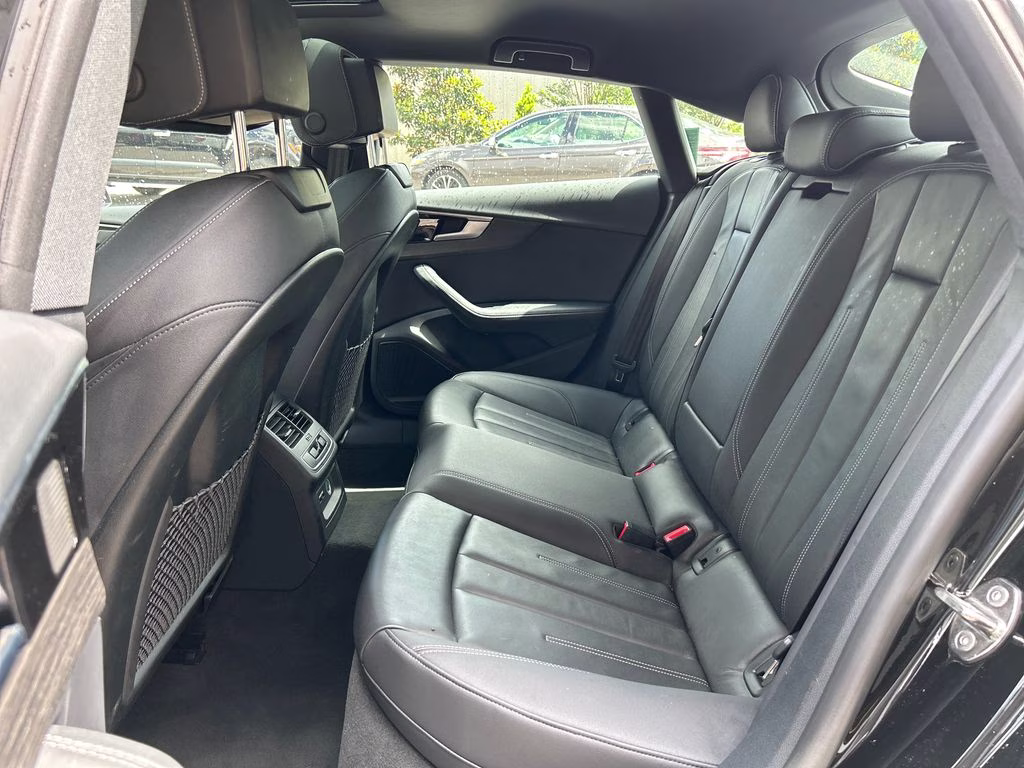 2024 Mythos Black Metallic Audi A5 Sportback 45 S line Premium Plus AWD Hatchback