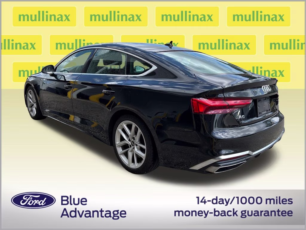 2024 Mythos Black Metallic Audi A5 Sportback 45 S line Premium Plus AWD Hatchback