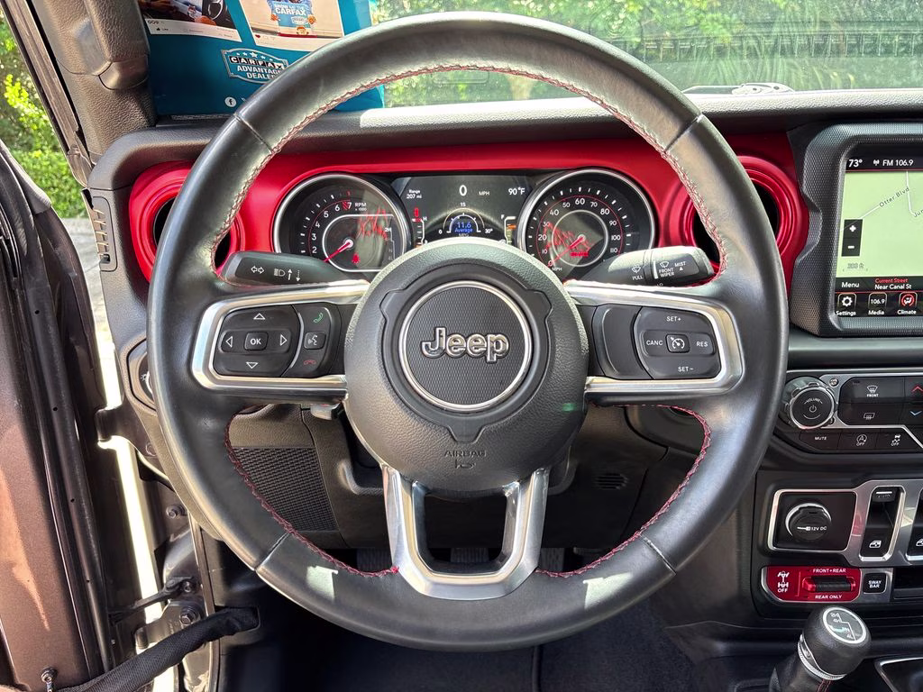 2018 Granite Crystal Metallic Clearcoat Jeep Wrangler Rubicon 4X4 SUV