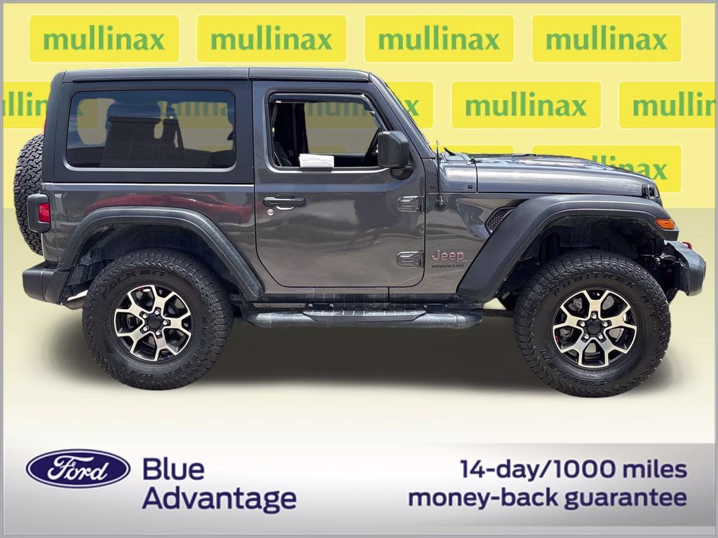 2018 Granite Crystal Metallic Clearcoat Jeep Wrangler Rubicon 4X4 SUV