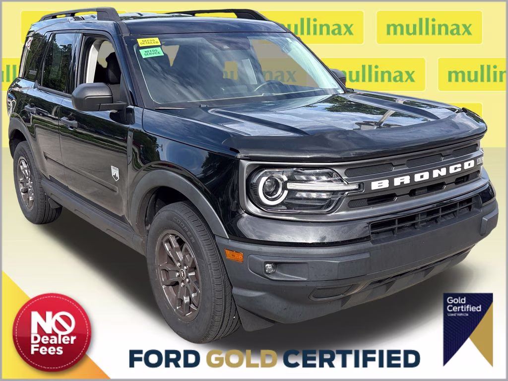 2022 Shadow Black Ford Bronco Sport Big Bend 4X4 SUV