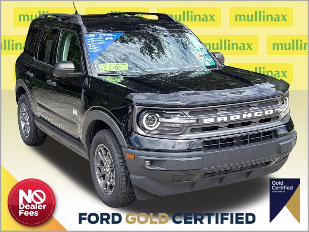 2022 Shadow Black Ford Bronco Sport Big Bend 4X4 SUV