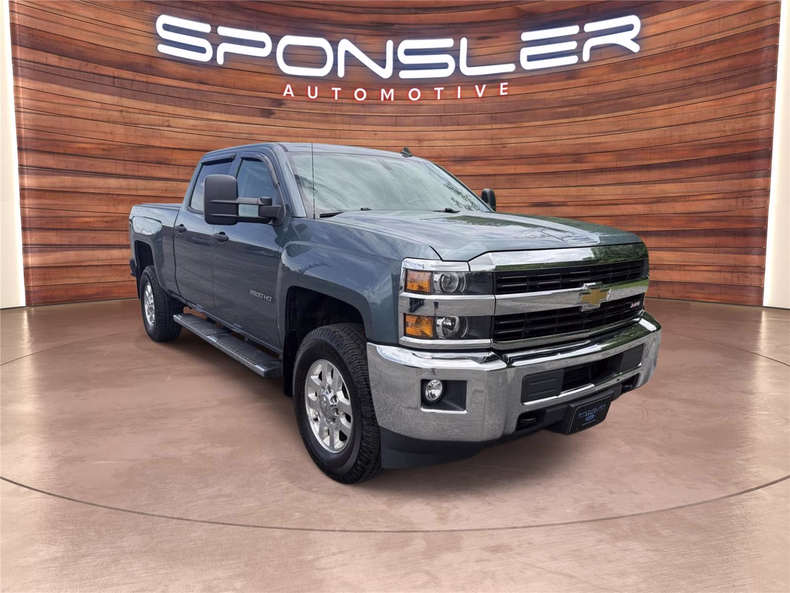 2015 Blue Granite Metallic Chevrolet Silverado 2500HD LT 4X4 Truck