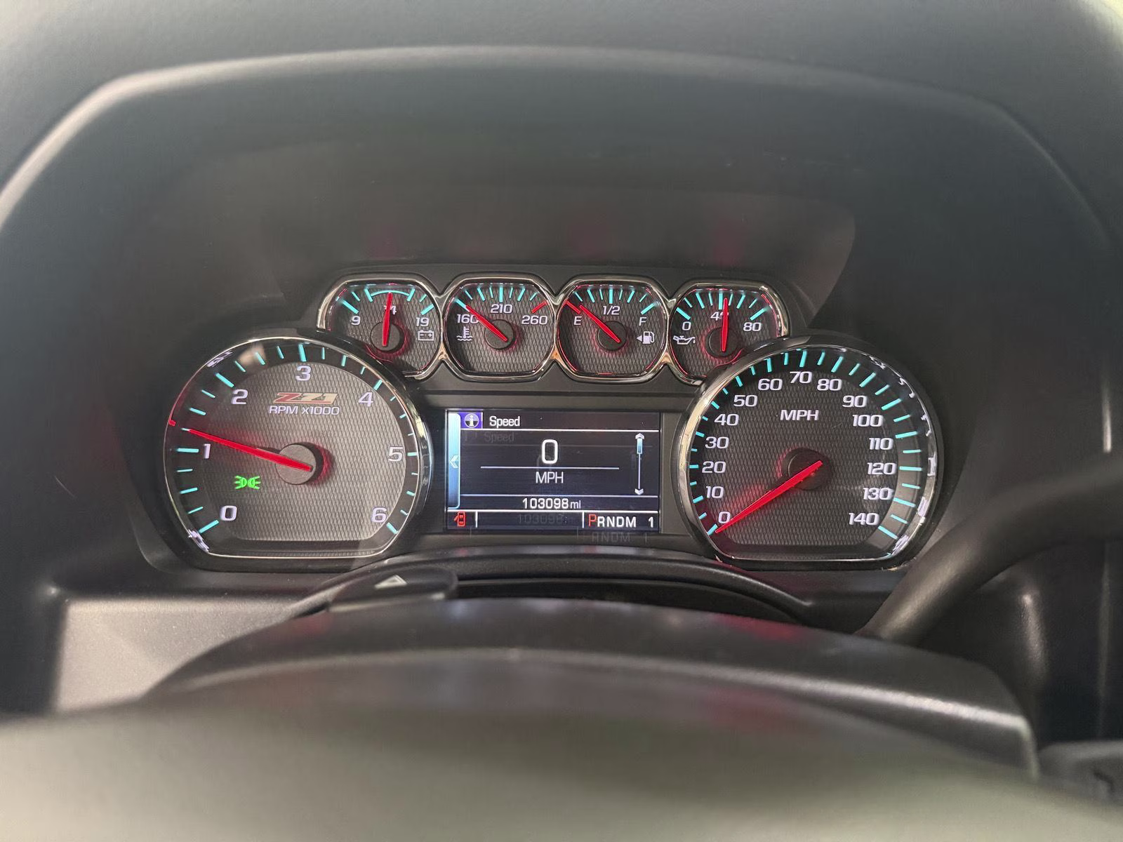 2015 Blue Granite Metallic Chevrolet Silverado 2500HD LT 4X4 Truck
