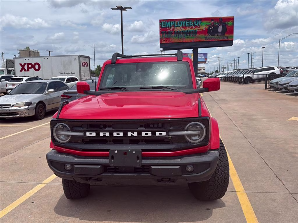2023 Race Red Ford Bronco Outer Banks 4X4 SUV