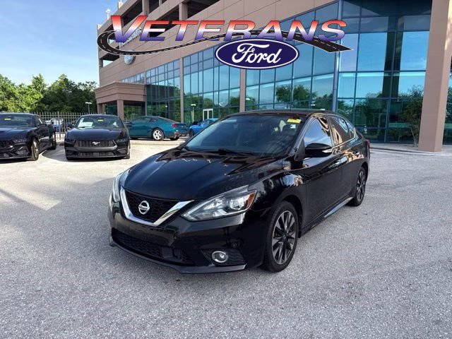2019 Super Black Nissan Sentra SR FWD Sedan