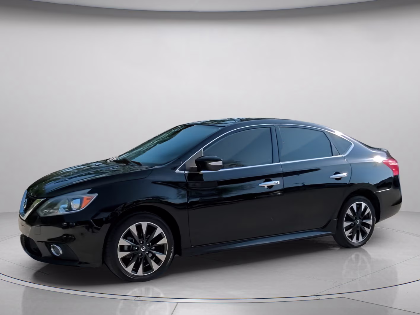 2019 Super Black Nissan Sentra SR FWD Sedan