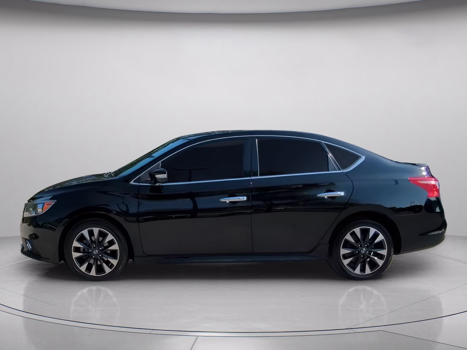 2019 Super Black Nissan Sentra SR FWD Sedan