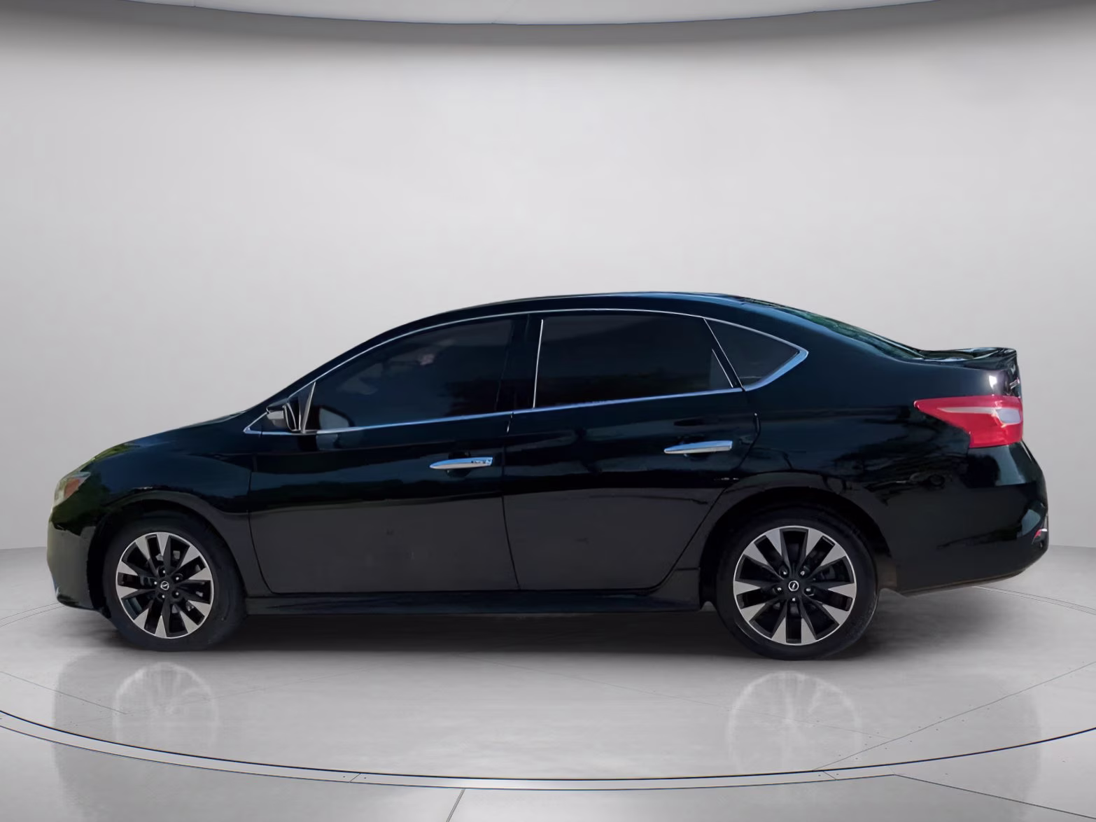 2019 Super Black Nissan Sentra SR FWD Sedan