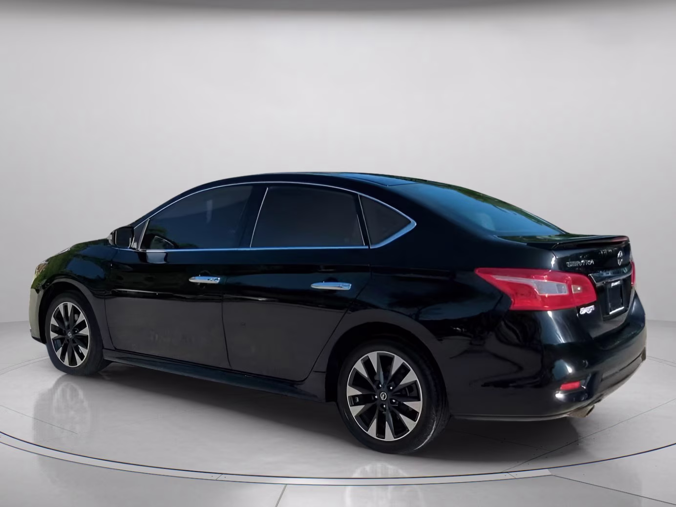 2019 Super Black Nissan Sentra SR FWD Sedan