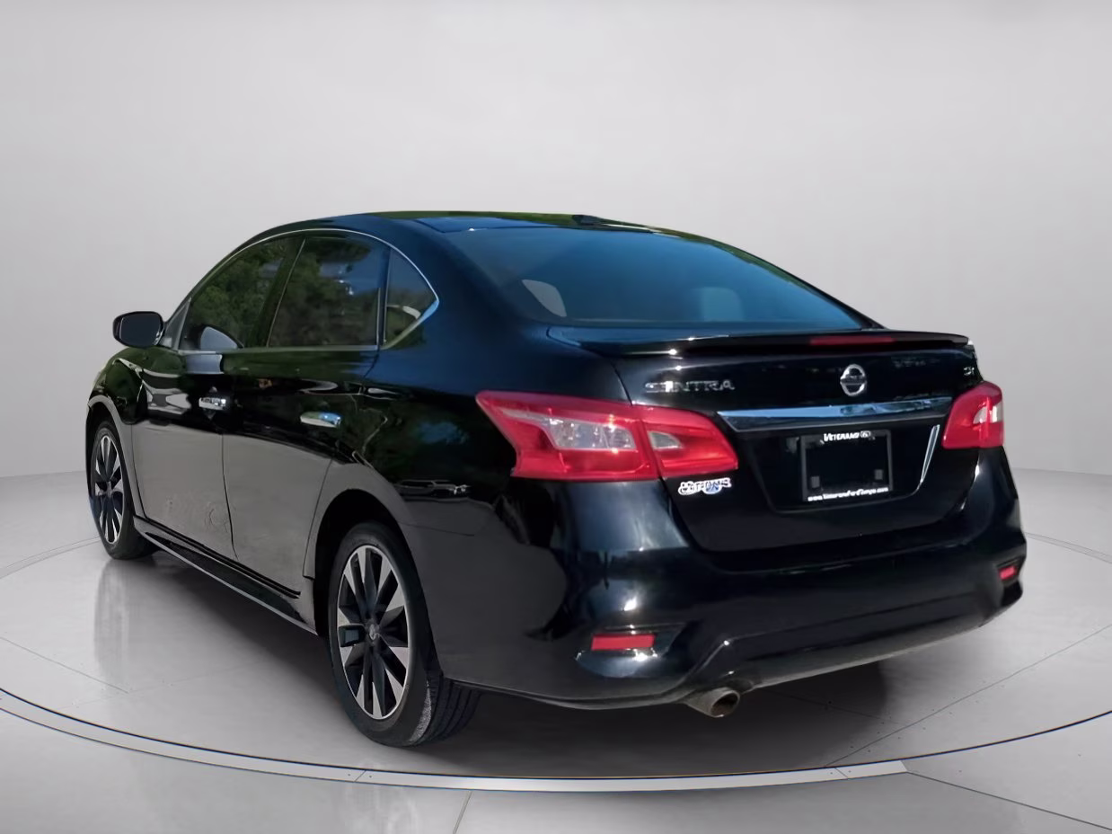 2019 Super Black Nissan Sentra SR FWD Sedan