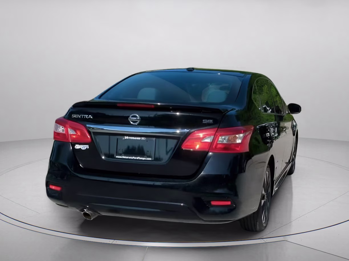 2019 Super Black Nissan Sentra SR FWD Sedan
