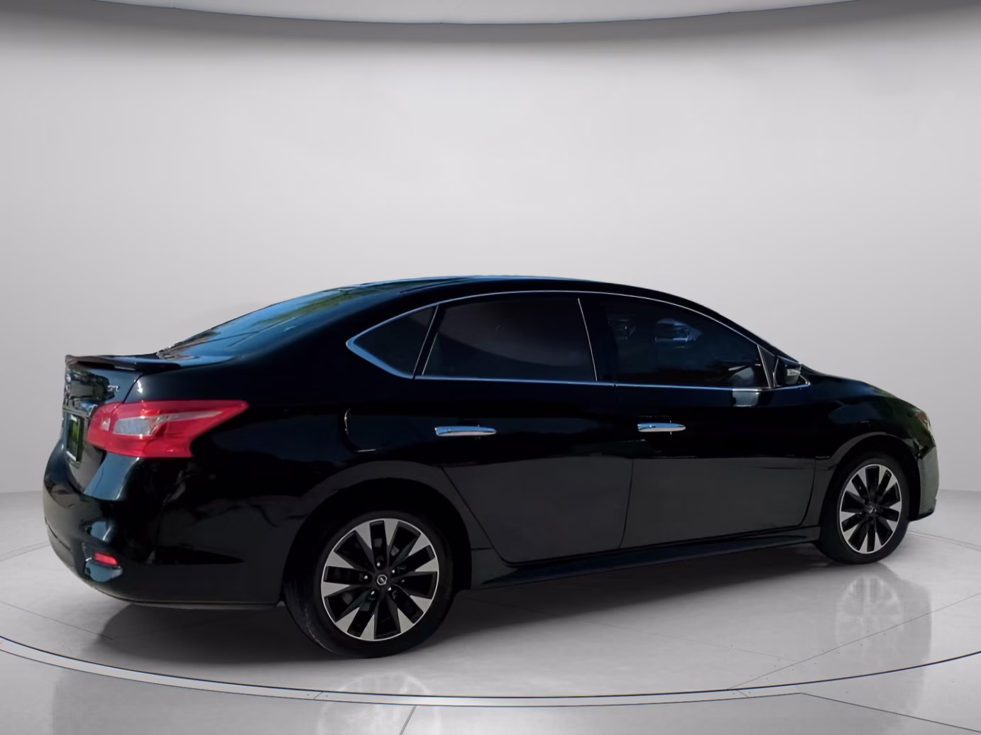2019 Super Black Nissan Sentra SR FWD Sedan