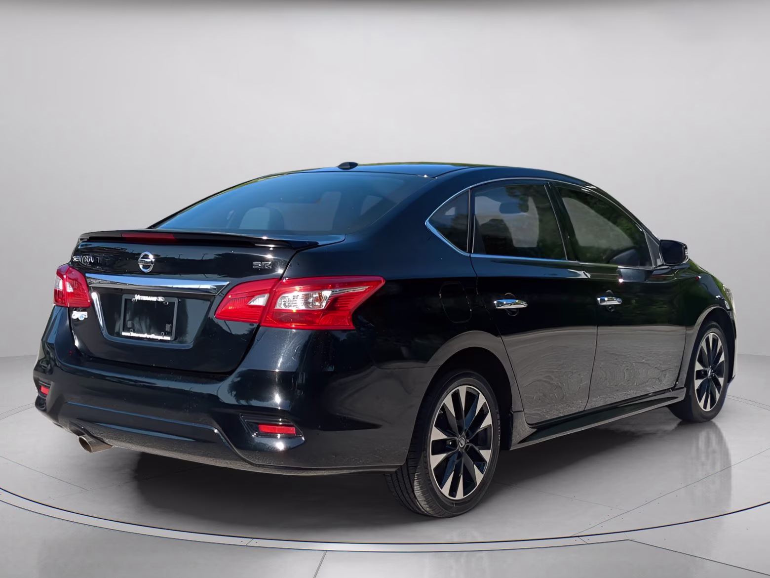 2019 Super Black Nissan Sentra SR FWD Sedan