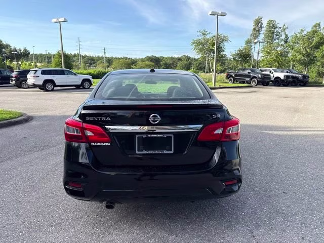 2019 Super Black Nissan Sentra SR FWD Sedan