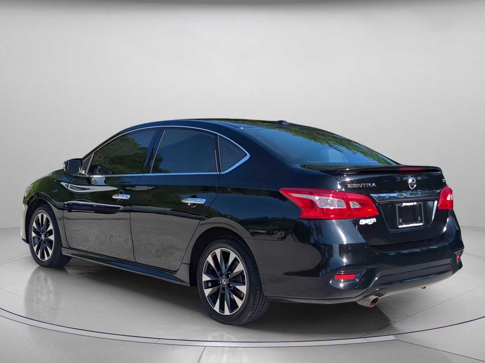 2019 Super Black Nissan Sentra SR FWD Sedan