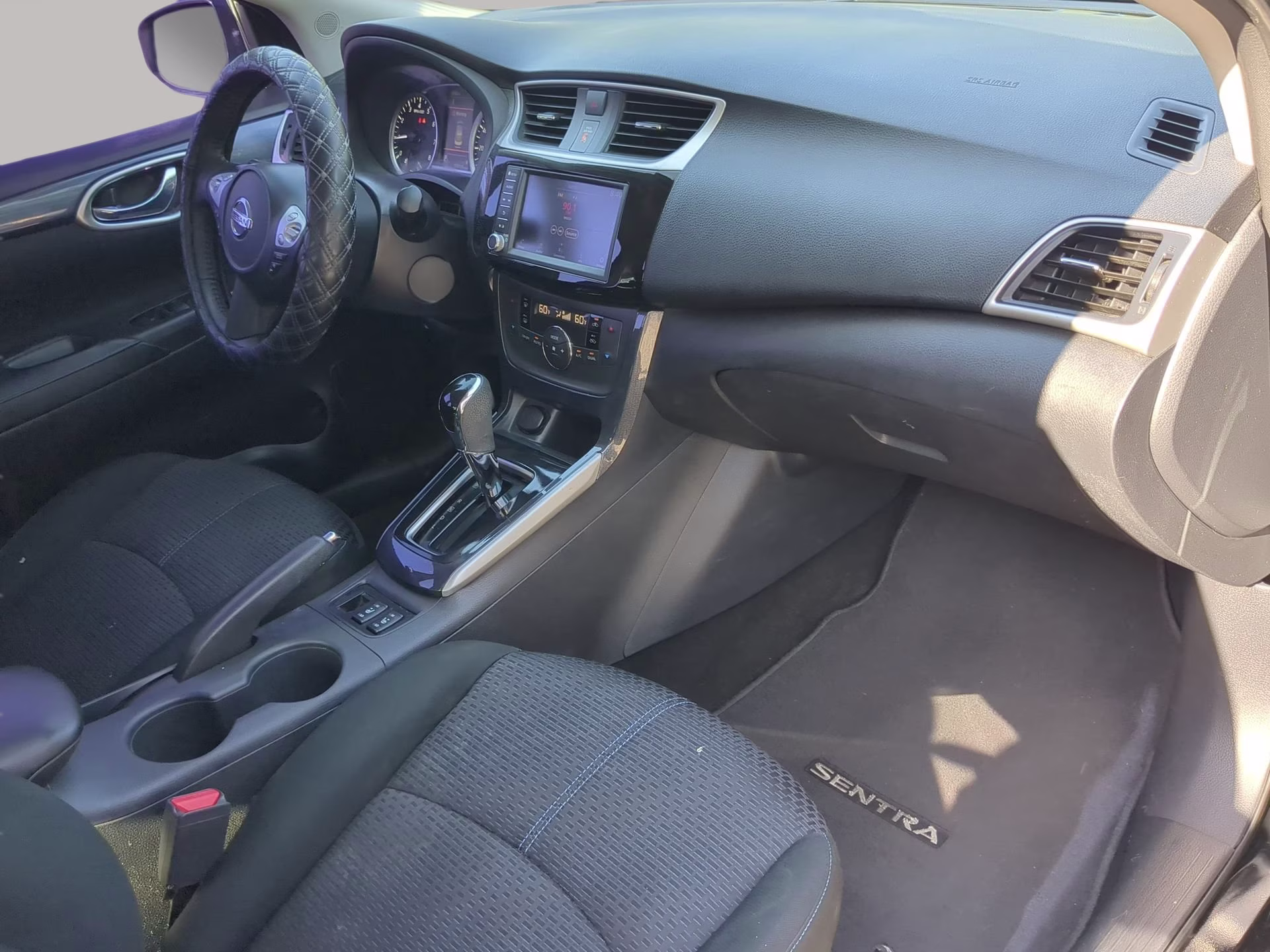 2019 Super Black Nissan Sentra SR FWD Sedan