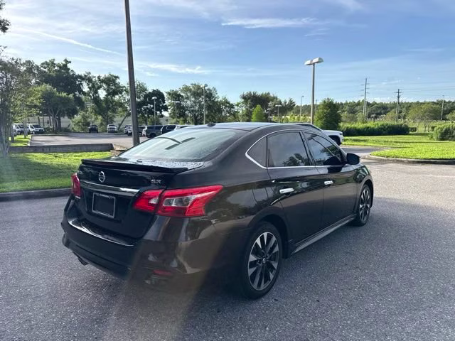 2019 Super Black Nissan Sentra SR FWD Sedan