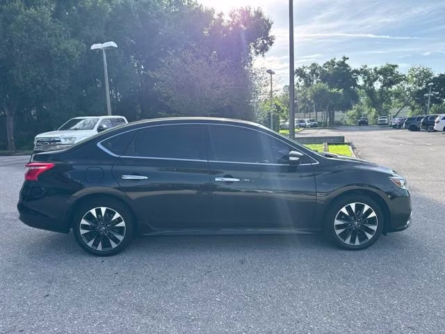 2019 Super Black Nissan Sentra SR FWD Sedan
