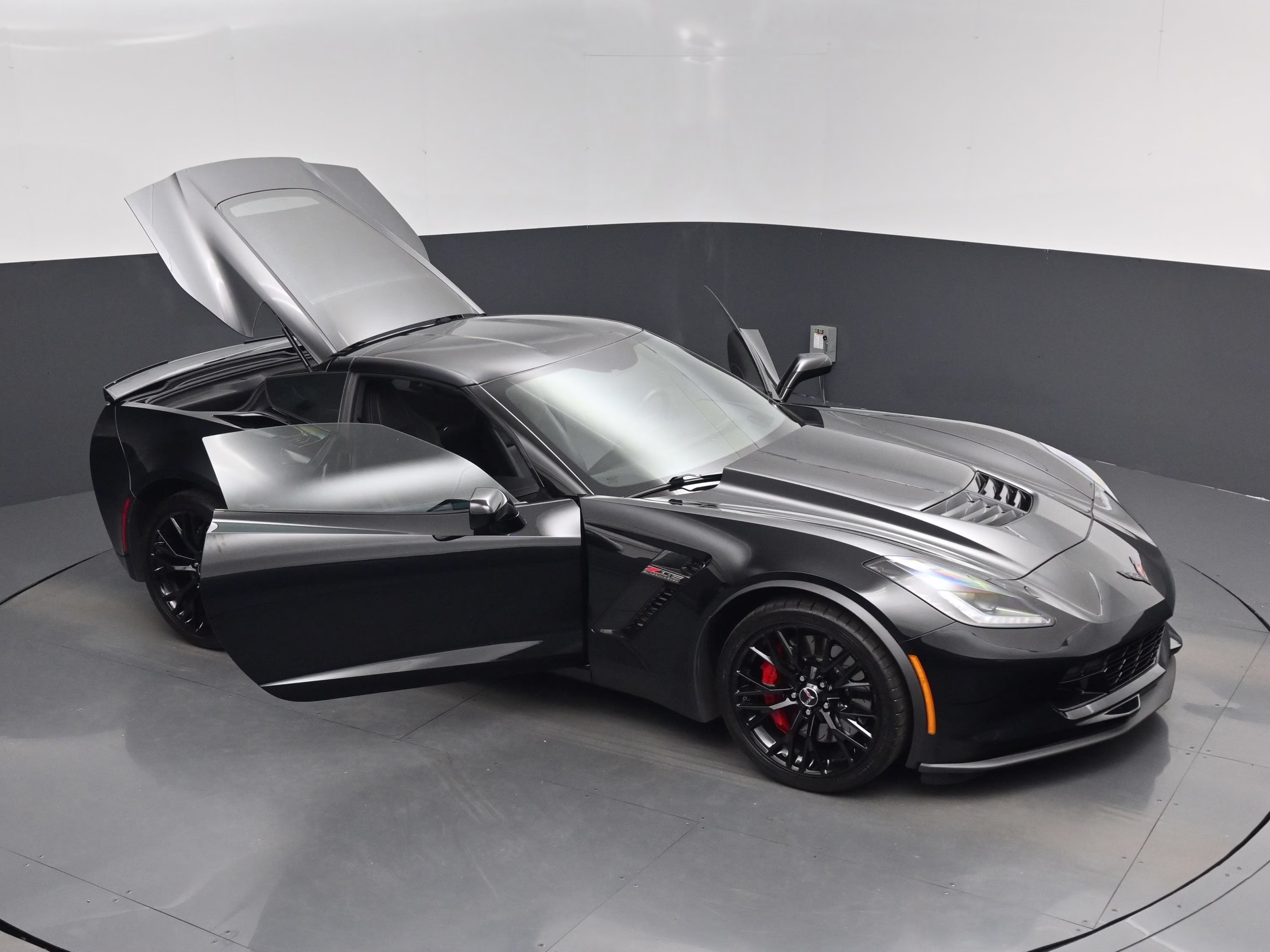 2015 Black Chevrolet Corvette Z06 RWD Coupe